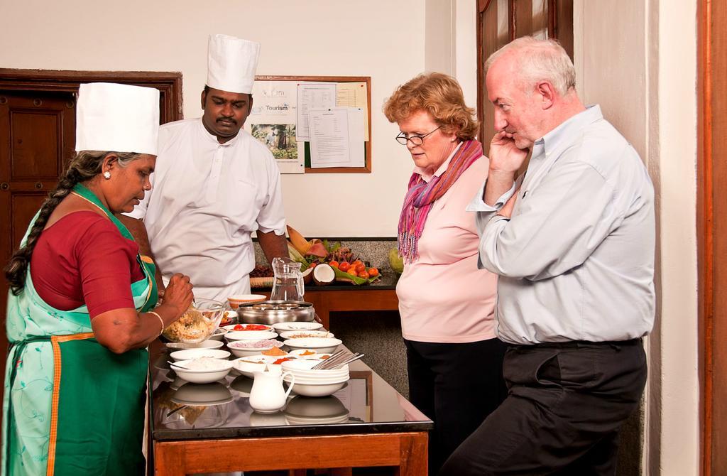 Visalam Chettinad Palace - A Cgh Earth Experience Kanadukattan Luaran gambar