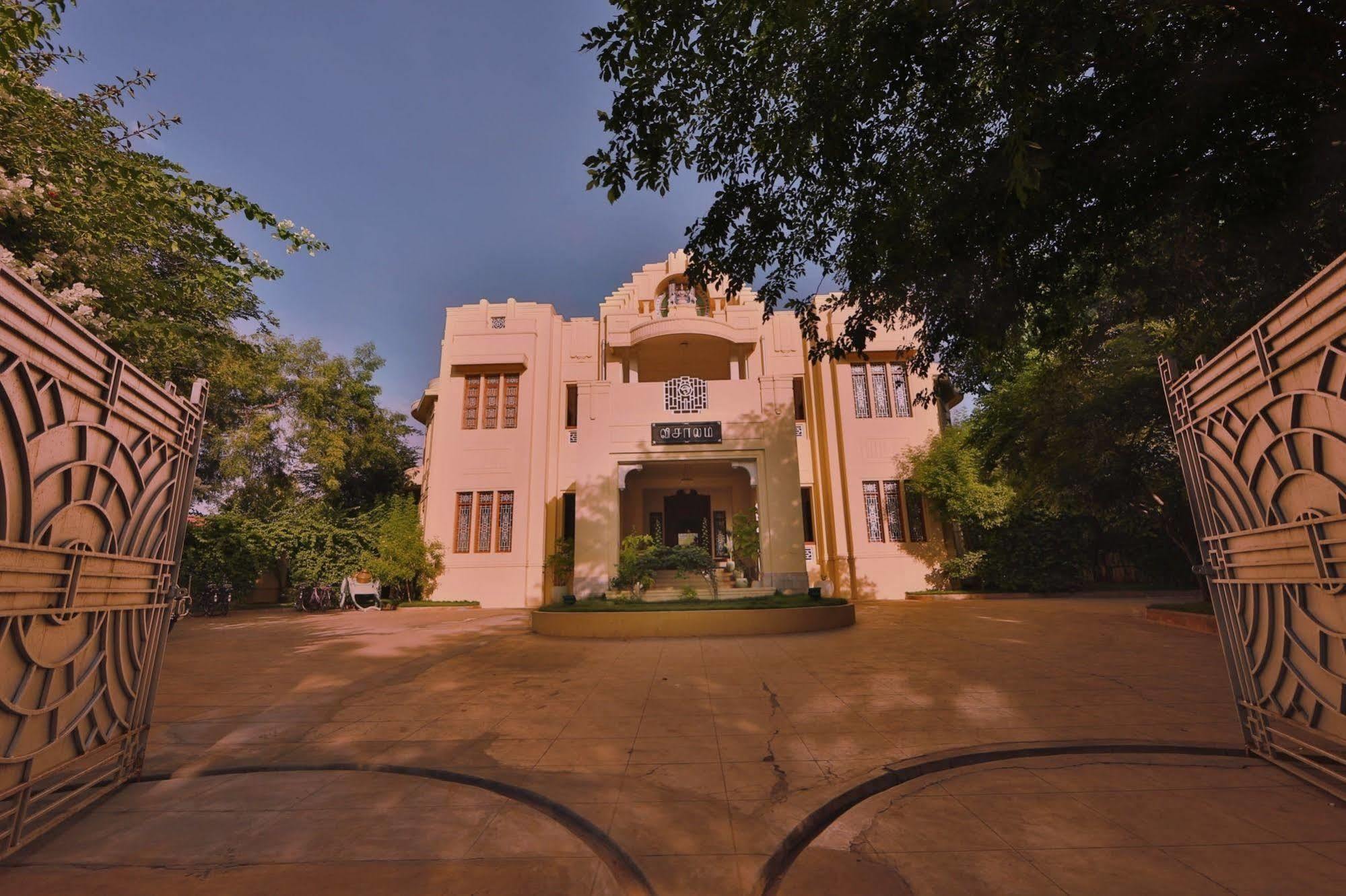 Visalam Chettinad Palace - A Cgh Earth Experience Kanadukattan Luaran gambar