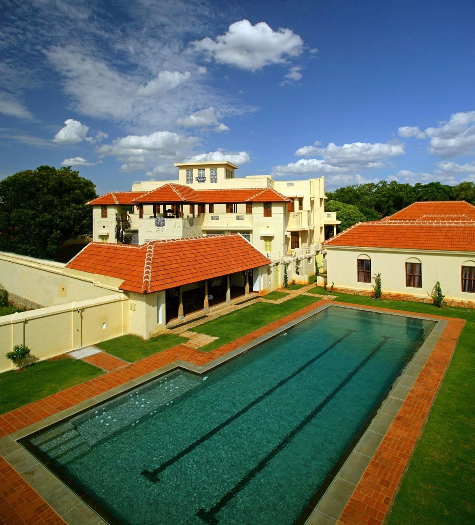 Visalam Chettinad Palace - A Cgh Earth Experience Kanadukattan Luaran gambar