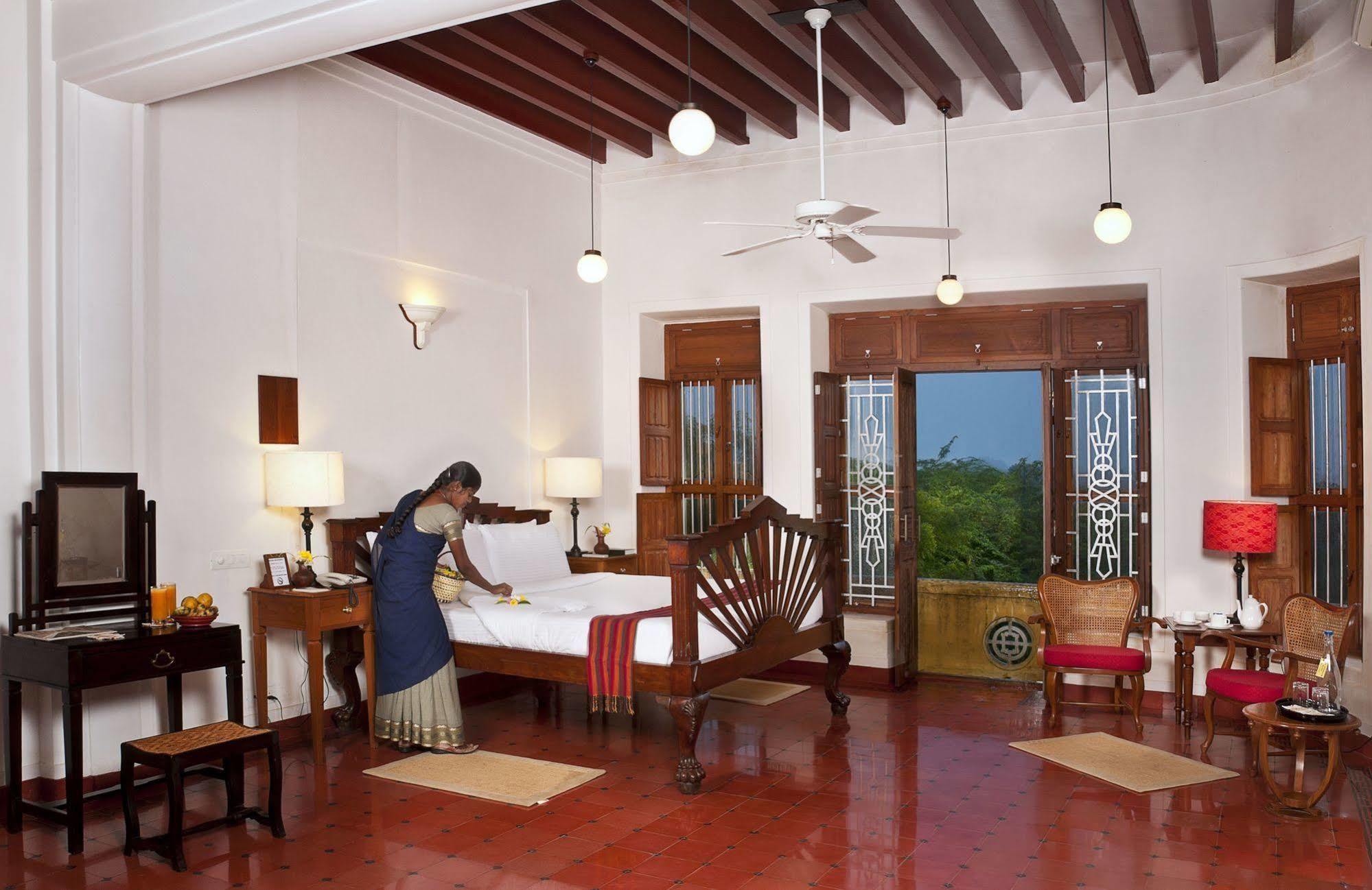 Visalam Chettinad Palace - A Cgh Earth Experience Kanadukattan Luaran gambar