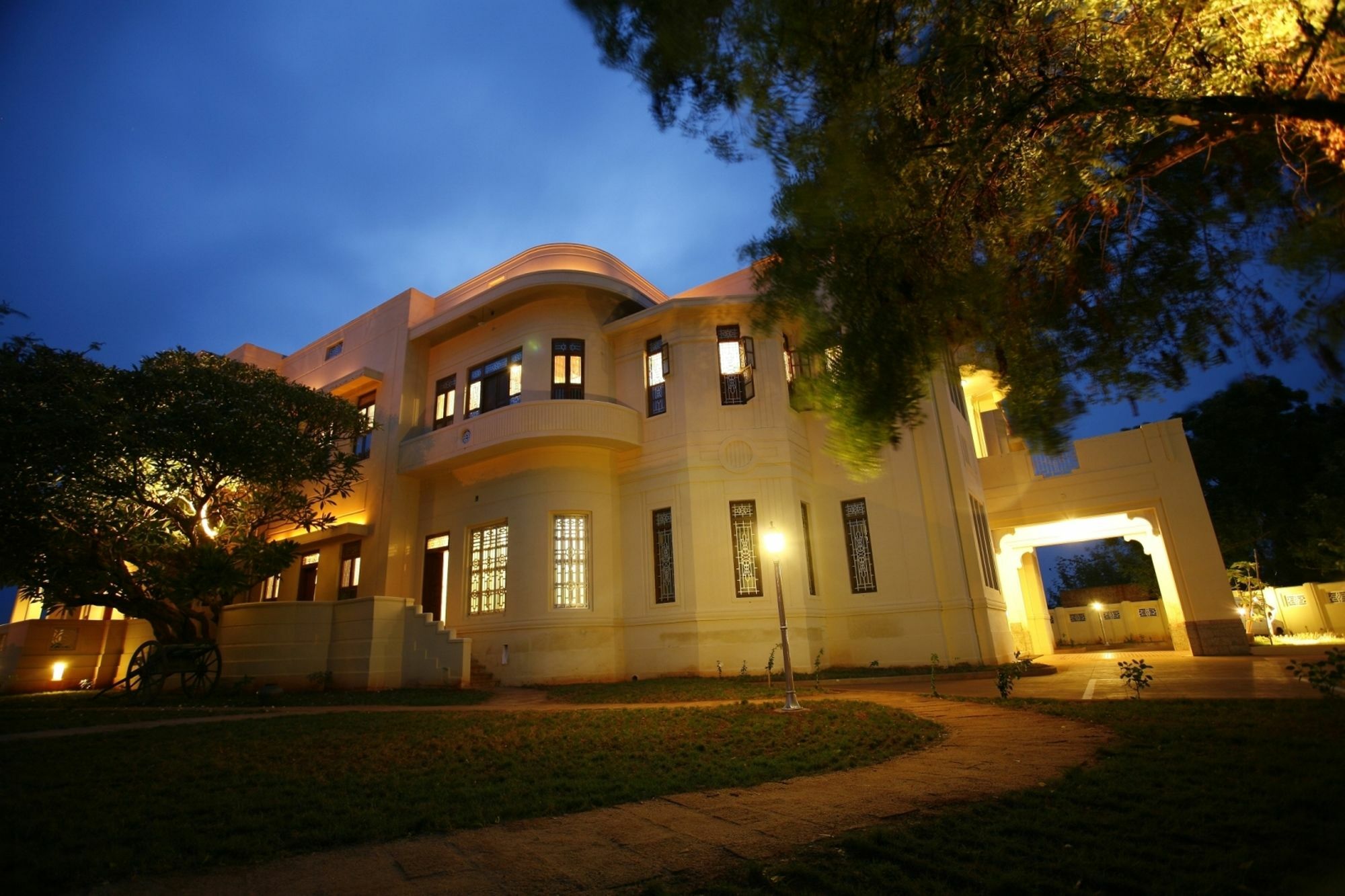 Visalam Chettinad Palace - A Cgh Earth Experience Kanadukattan Luaran gambar